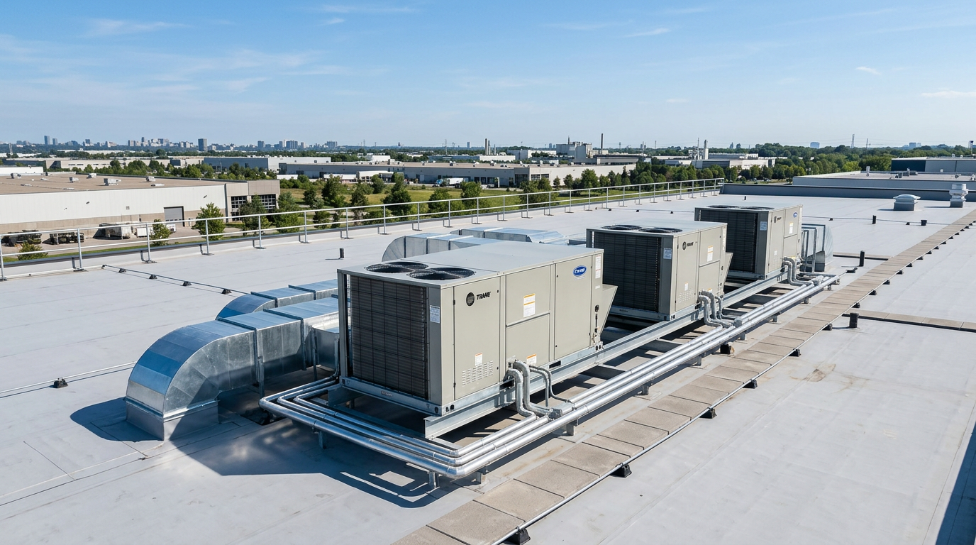 Commercial HVAC: rooftop and commercial systems