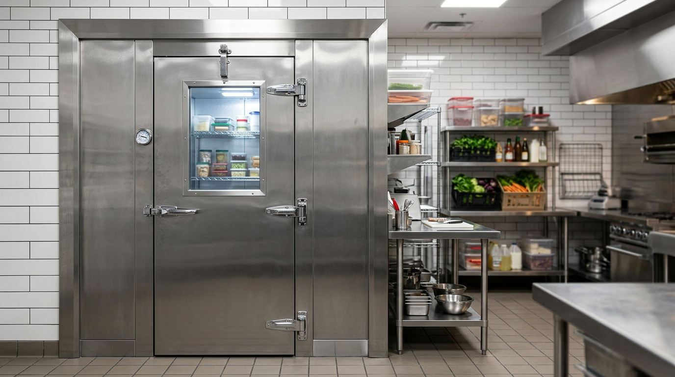 Commercial refrigeration: walk-in and restaurant equipment